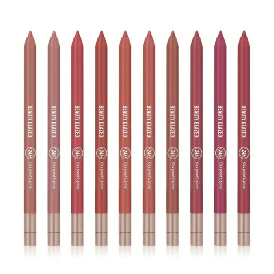 Beauty Glazed Waterproof & Long Lasting Lip Liner Pencil